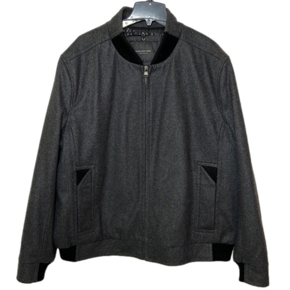 MARC New York by Andrew Marc Barlow Melton Wool Varsity Bomber Jacket - Size XXL - Picture 1 of 12
